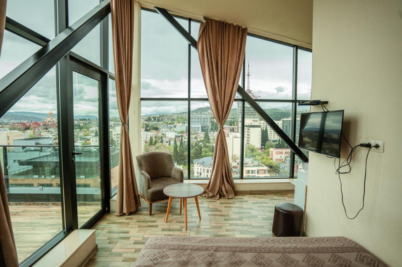 Hotel Grand View In Tbilisi Exteriör bild